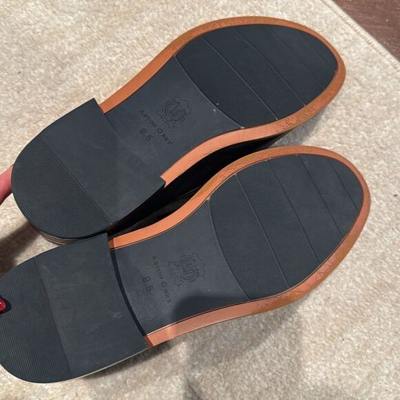 Mens Aston Grey dress shoes - Picture 4 of 4